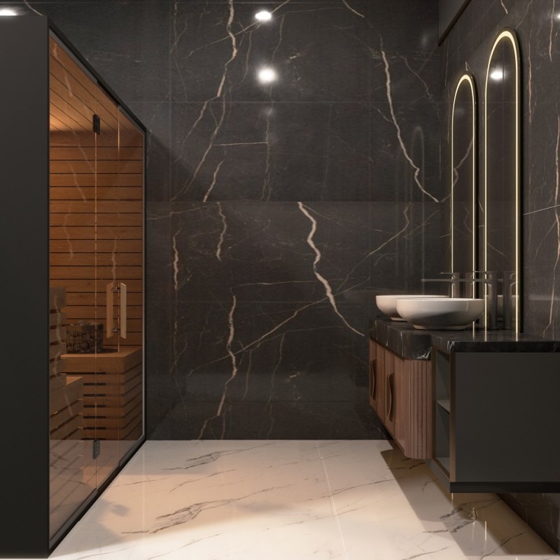 BODRUM KAT (BANYO SAUNA)