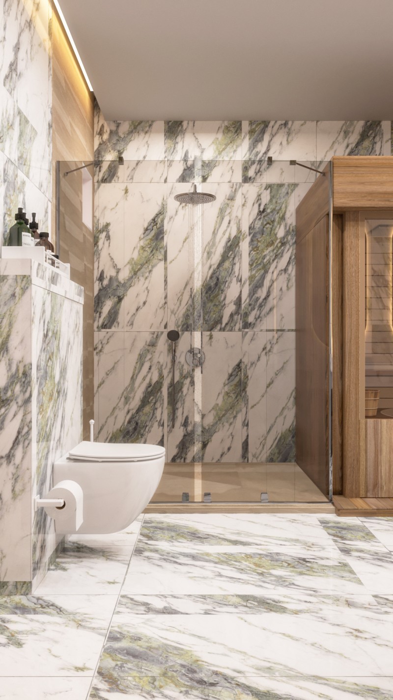 BODRUM KAT (BANYO SAUNA)